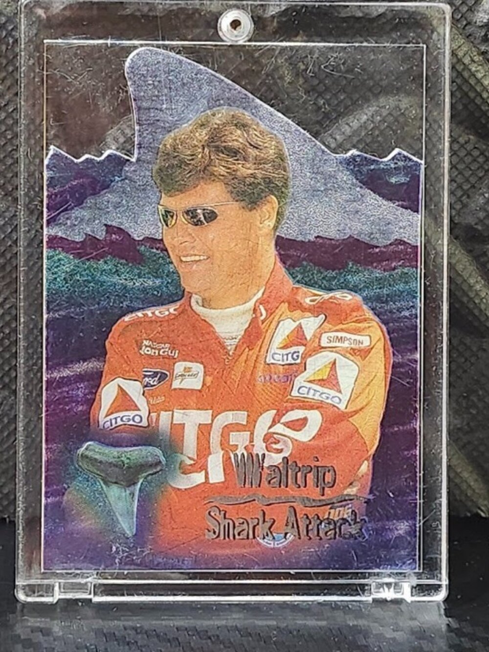 1997 Wheels Shark Attack Michael Waltrip #SA7 827/1000 - Picture 1 of 2